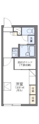 レオパレスグランヴィル琴似_間取り_0