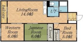 リラハイツ円山 0302 ｜ 北海道札幌市中央区南四条西２６丁目（賃貸マンション3LDK・3階・69.76㎡） その2