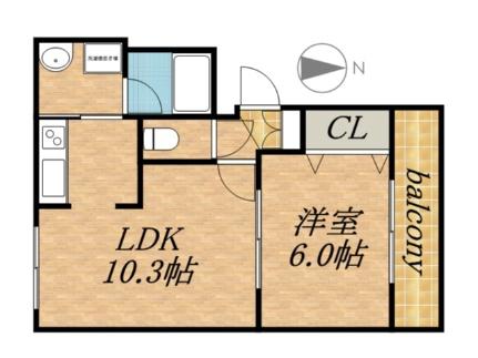 メゾンカイエンヌ 401｜北海道札幌市中央区南八条西１１丁目(賃貸マンション1LDK・4階・37.80㎡)の写真 その2