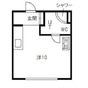 ルフォートＫ・Ｉ 216｜北海道札幌市手稲区前田六条１６丁目(賃貸マンション1R・2階・23.40㎡)の写真 その2