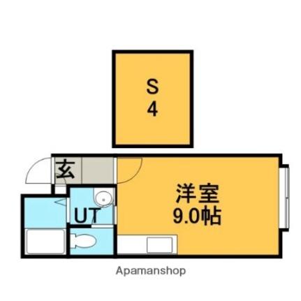 北海道札幌市手稲区前田八条１４丁目(賃貸アパート1R・2階・27.23㎡)の写真 その2