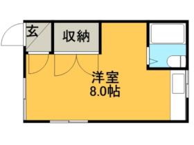 北海道札幌市手稲区前田八条１７丁目（賃貸アパート1R・1階・16.20㎡） その2