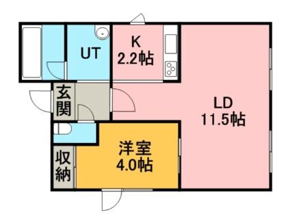 ＳーＳｔａｇｅ本町 0102｜北海道札幌市手稲区手稲本町二条４丁目(賃貸マンション1LDK・1階・36.88㎡)の写真 その2