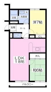 ヴェルデュール山の手 108｜北海道札幌市西区山の手四条２丁目(賃貸マンション2LDK・1階・75.00㎡)の写真 その2