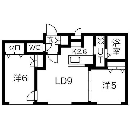 ＤＡＹＳ発寒南 305｜北海道札幌市西区発寒四条４丁目(賃貸マンション1LDK・3階・35.70㎡)の写真 その2