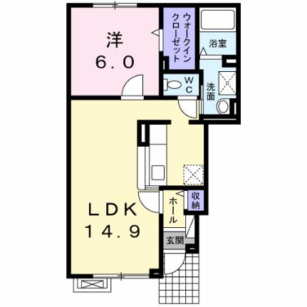 ＩＲＩＥ　ＨＯＵＳＥ　かみゆ 101 ｜ 北海道函館市上湯川町（賃貸アパート1LDK・1階・48.19㎡） その2