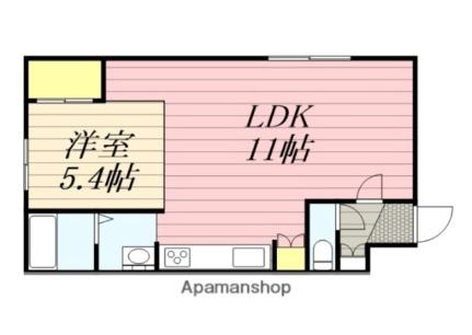 ＰＲＯＵＤ南郷 202｜北海道札幌市白石区南郷通９丁目南(賃貸マンション1LDK・2階・34.49㎡)の写真 その2