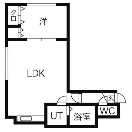 コムメゾン 401｜北海道札幌市豊平区福住二条３丁目(賃貸マンション1LDK・4階・30.00㎡)の写真 その2