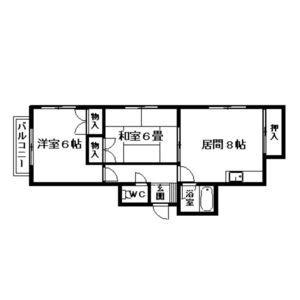 グランドール白石 00101｜北海道札幌市白石区平和通２丁目北(賃貸マンション2DK・1階・42.93㎡)の写真 その2