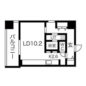 Ｆ006 0306 ｜ 北海道札幌市豊平区月寒中央通６丁目（賃貸マンション1K・3階・35.17㎡） その2