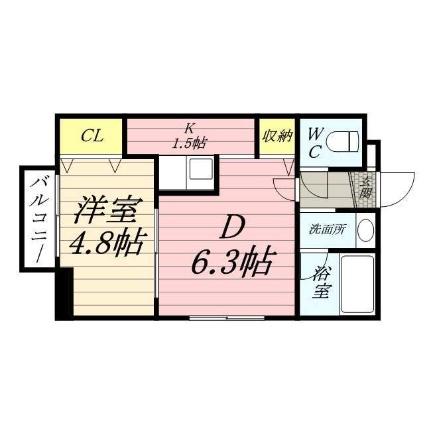 レジディア北二条イーストIII 601｜北海道札幌市中央区北二条東２丁目(賃貸マンション1LDK・6階・29.68㎡)の写真 その2