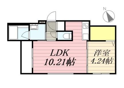 ピーロ栄通 303｜北海道札幌市白石区栄通１３丁目(賃貸マンション1LDK・3階・34.91㎡)の写真 その2