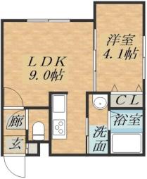 平岸駅 5.1万円