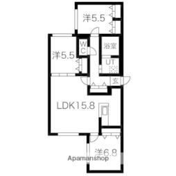 厚別駅 13.5万円