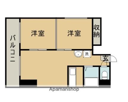 北海道札幌市中央区北五条西１３丁目(賃貸マンション2LDK・7階・46.98㎡)の写真 その2