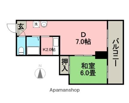 北海道札幌市中央区北五条西１３丁目(賃貸マンション1DK・8階・40.50㎡)の写真 その2