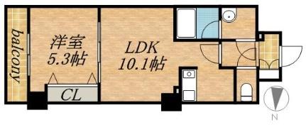 ビッグパレス南5条 1104｜北海道札幌市中央区南五条西８丁目(賃貸マンション1LDK・11階・37.21㎡)の写真 その2