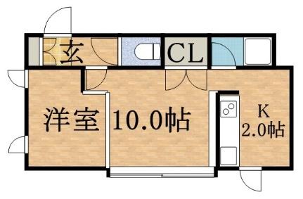 サンシャイン山鼻 00301｜北海道札幌市中央区南十三条西１５丁目(賃貸マンション1K・3階・25.75㎡)の写真 その2