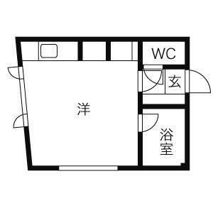 フォルミカ B1d｜北海道札幌市中央区南十一条西１３丁目(賃貸マンション1R・1階・30.52㎡)の写真 その2