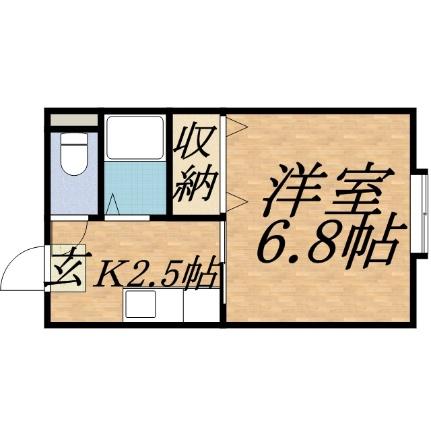 ナディアサウスウエスト 402｜北海道札幌市中央区南八条西１２丁目(賃貸マンション1K・4階・18.51㎡)の写真 その2