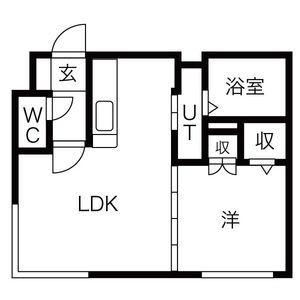 プライマル札幌円山（旧サムティ円山レジデンス） 0101｜北海道札幌市中央区北一条西２２丁目(賃貸マンション1LDK・1階・37.80㎡)の写真 その2