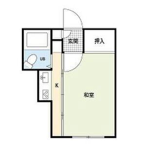 パレスサンホーム 21｜北海道札幌市中央区北十六条西１５丁目(賃貸アパート1R・2階・22.00㎡)の写真 その2