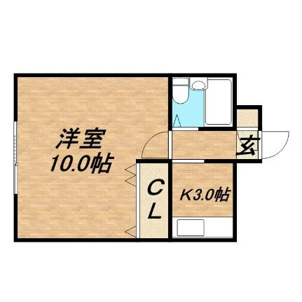 ローヤルハイツ南8条 305｜北海道札幌市中央区南八条西１７丁目(賃貸アパート1K・3階・26.73㎡)の写真 その2