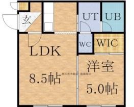 Ｐｉｎｅ　ｈｉｌｌｓ円山 405 ｜ 北海道札幌市中央区南六条西２３丁目（賃貸マンション1LDK・4階・36.18㎡） その2