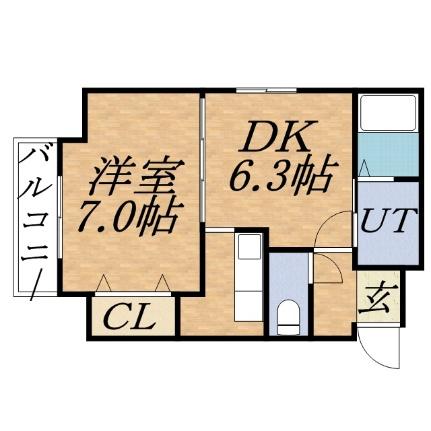 レジディア桑園 803｜北海道札幌市中央区北五条西１５丁目(賃貸マンション1DK・8階・32.18㎡)の写真 その2