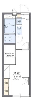 レオパレスエスポワール 201｜青森県八戸市大字沢里字二ツ屋(賃貸アパート1K・2階・22.35㎡)の写真 その2