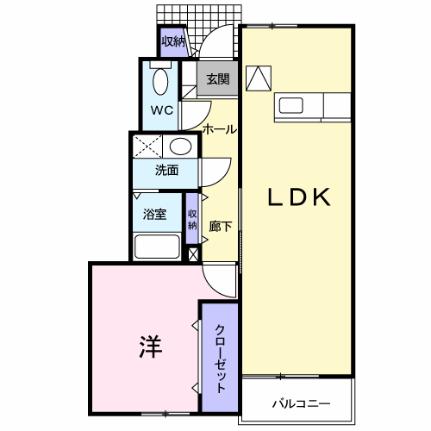 ヒューゲルヴィラ 105｜青森県八戸市大字河原木字久保(賃貸アパート1LDK・1階・51.05㎡)の写真 その2