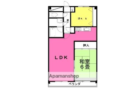 イーマックス柏崎 507｜青森県八戸市柏崎４丁目(賃貸マンション2LDK・5階・60.60㎡)の写真 その2