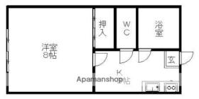 ライトハウス城東  ｜ 青森県弘前市大字城東３丁目（賃貸アパート1K・2階・23.97㎡） その2