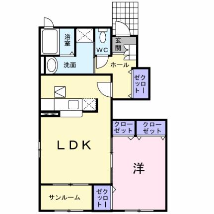 バーミィハウスＢ棟 104 ｜ 岩手県花巻市下似内第１１地割（賃貸アパート1LDK・1階・50.29㎡） その2