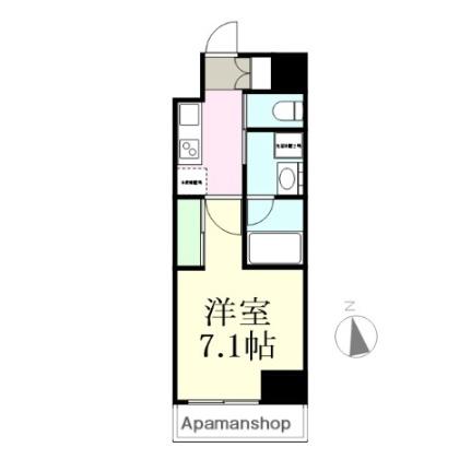 ＭＩＲＡＩＺＵ　ＲＥＳＩＤＥＮＴＩＡＬ　ＳＥＮＤＡＩ　II 204 ｜ 宮城県仙台市宮城野区二十人町（賃貸マンション1K・2階・24.57㎡） その2