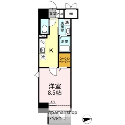 レガーロ仙台駅東 705 ｜ 宮城県仙台市宮城野区榴ケ岡（賃貸マンション1K・7階・31.05㎡） その2