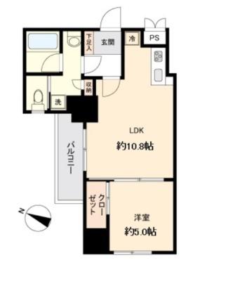 ＫＤＸ定禅寺通レジデンス 0708 ｜ 宮城県仙台市青葉区春日町（賃貸マンション1LDK・7階・40.07㎡） その2