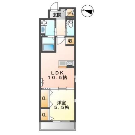 ドゥ・エスポワール 302｜宮城県仙台市青葉区二日町(賃貸マンション1LDK・3階・43.83㎡)の写真 その2