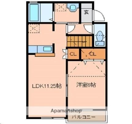 宮城県仙台市若林区荒井５丁目(賃貸アパート1LDK・1階・42.23㎡)の写真 その2