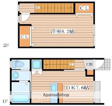 ダイバーシティ 102 ｜ 宮城県仙台市青葉区愛子東５丁目（賃貸アパート1DK・1階・41.96㎡） その2