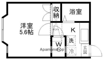 ホワイトキャッスル台原 101 ｜ 宮城県仙台市青葉区台原３丁目（賃貸アパート1K・1階・17.50㎡） その2