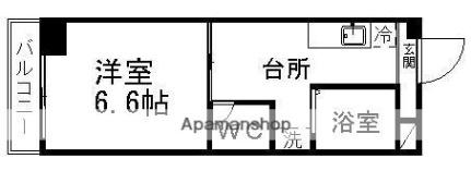 ピースフル泉13 201 ｜ 宮城県仙台市泉区南中山２丁目（賃貸マンション1K・2階・24.00㎡） その2