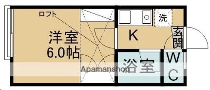 ベルトピア仙台9 205 ｜ 宮城県仙台市青葉区旭ケ丘４丁目（賃貸アパート1K・2階・16.90㎡） その2