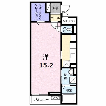 アビタシオン・ボヌール 307 ｜ 宮城県仙台市宮城野区幸町１丁目（賃貸マンション1R・3階・39.32㎡） その2