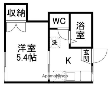 アネックス30（家具家電付） 205 ｜ 宮城県仙台市青葉区旭ケ丘４丁目（賃貸アパート1K・2階・20.20㎡） その2