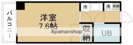 アーバン川内 308｜宮城県仙台市青葉区川内三十人町(賃貸マンション1K・3階・22.62㎡)の写真 その2