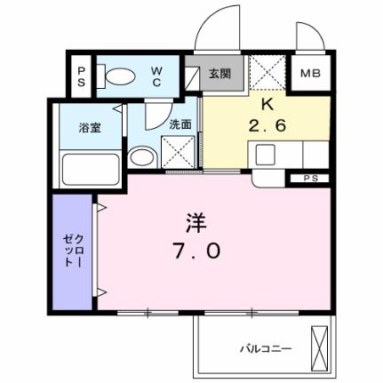 リバーサイド　ガーデン 102 ｜ 宮城県仙台市青葉区川内川前丁（賃貸マンション1K・1階・26.86㎡） その2