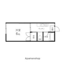 コーポ英 206 ｜ 宮城県仙台市泉区長命ケ丘４丁目（賃貸アパート1K・2階・19.00㎡） その2