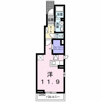 Ｐｌｅａｓａｎｔ・Ｍ　穂波　Ａ 101 ｜ 宮城県大崎市古川穂波１丁目（賃貸アパート1R・1階・32.94㎡） その2