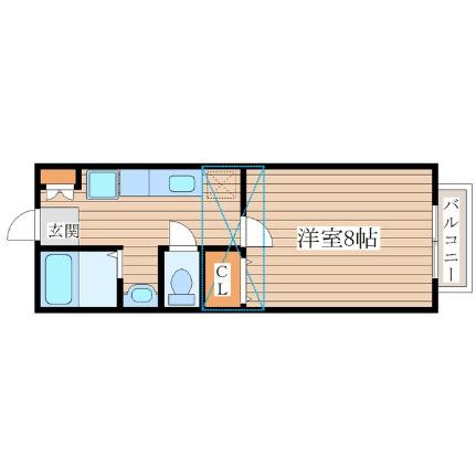 サンヒルズ国見五番館 ｜宮城県仙台市青葉区国見６丁目(賃貸アパート1K・1階・26.91㎡)の写真 その2